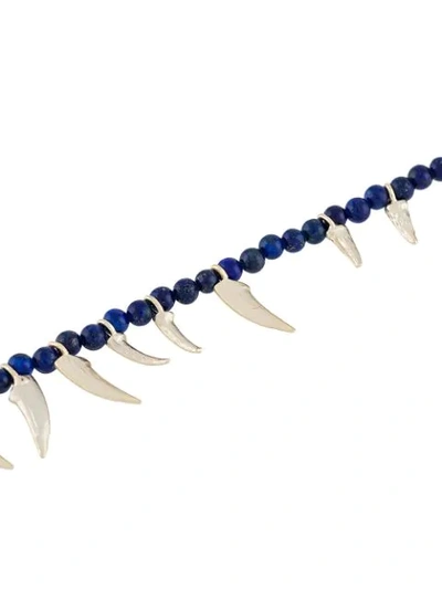 Shop Iosselliani Be Nomad Lapis Necklace In Blue