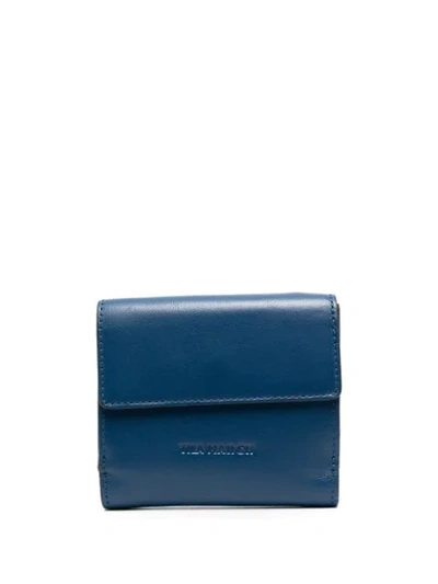 Shop Tila March Zelig Leather Wallet In Blue