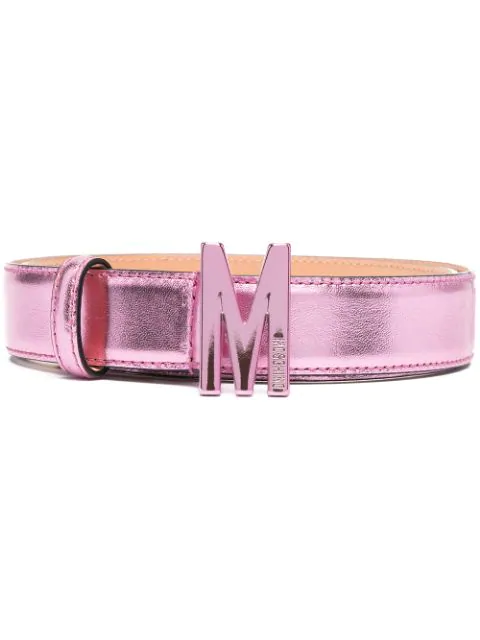 moschino belt pink