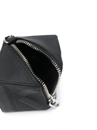 Shop Kenzo Kube Coin Purse In Black