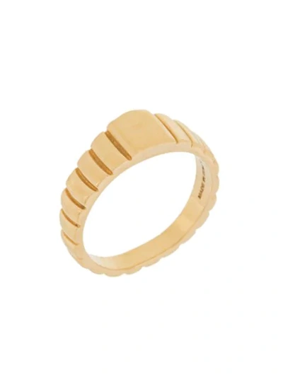 Shop Ivi Signore Slim Ring In Gold