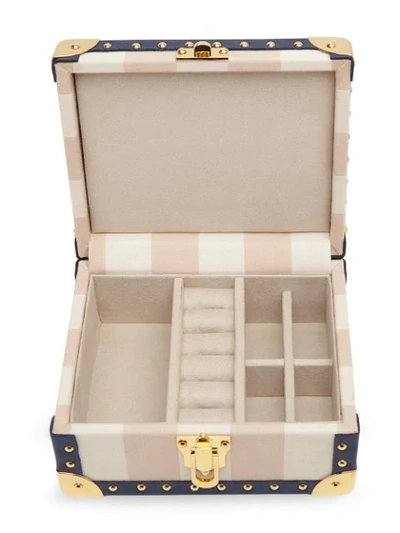 Shop Fendi Pequin Small Travel Case In Neutrals