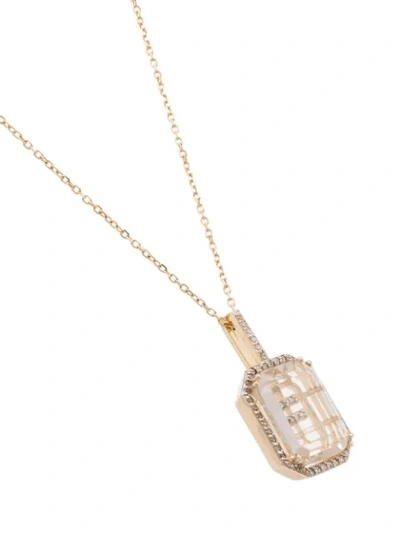 Mateo 14k Yellow Gold F-initial Diamond Necklace In Gold