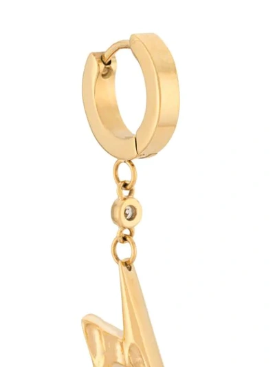 Shop Nialaya Jewelry Skyfall Flash Earrings In Gold