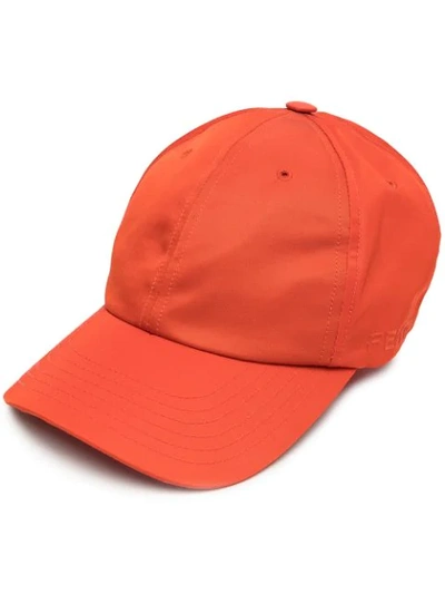 Shop Fenty Adjustable Baseball Cap In Orange