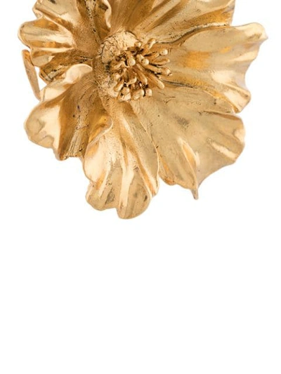 Shop Jennifer Behr Cut-out Floral Earrings In Gold