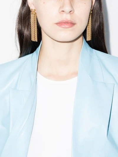 Shop Off-white Arrows Pendant Earrings In Gold