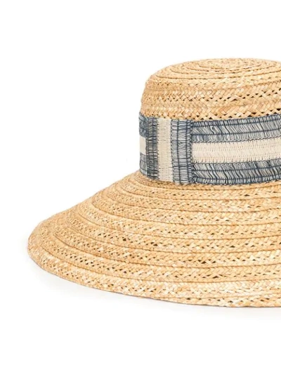 Shop Eugenia Kim Mirabel Straw Hat In Brown