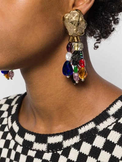 Shop Ambush Nobo Bead Short Earring In Gold