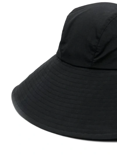 Shop Adidas By Stella Mccartney Logo-print Bucket Hat In Black