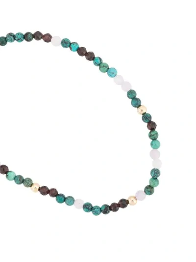 Shop Nialaya Jewelry Beaded Double-strand Bracelet In Blue