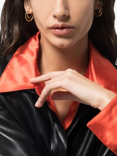Charlotte Chesnais Gold Vermeil Double C Earrings In Gold