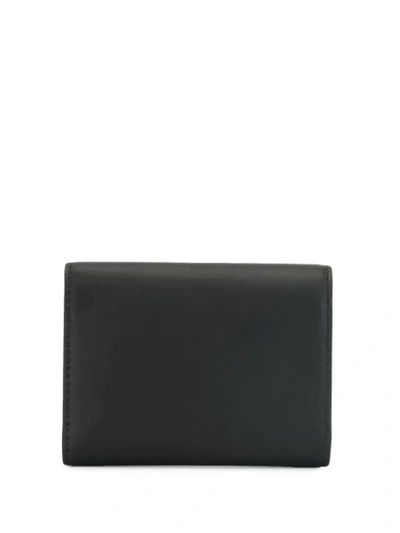 Shop Karl Lagerfeld K/ikon Foldover Wallet In Black