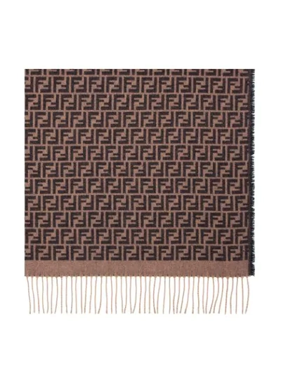 Fendi Travel Set In Brown