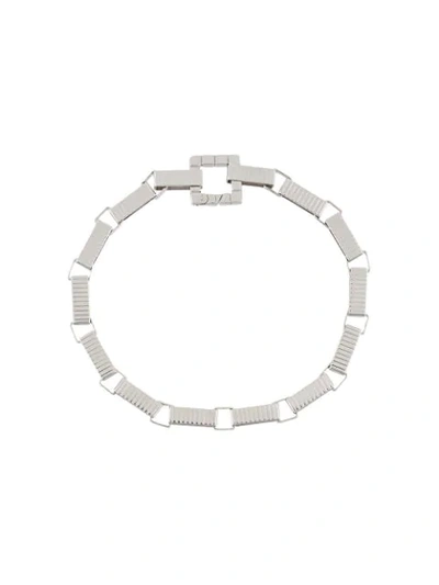 Shop Ivi Signore 5 Chain Bracelet In Silver