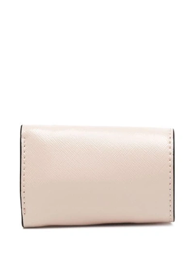 Shop Marc Jacobs Mini Trifold Wallet In Pink