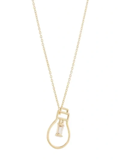 9KT YELLOW GOLD LIGHT NECKLACE