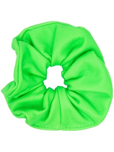 Shop Manokhi Leather Hairband In Green