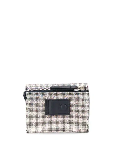 Shop Marco De Vincenzo Embellished Coin Purse In Silver