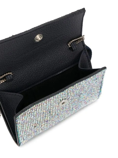 Shop Marco De Vincenzo Embellished Coin Purse In Silver