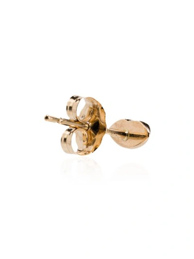 Shop Alison Lou Lips Stud Earring In Gold