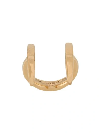 Shop Alan Crocetti Cuff Ring In Gold