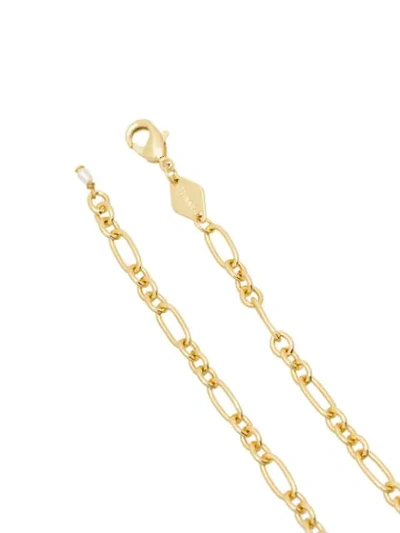 Shop Anni Lu Lynx Chain Anklet In Gold