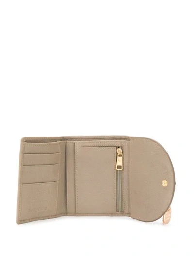 Shop See By Chloé Hana O-ring Detail Wallet In Neutrals