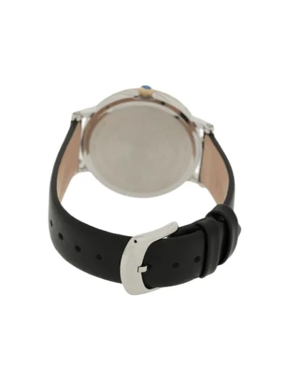 Shop Versace Medusa Chain 37mm Watch In Black