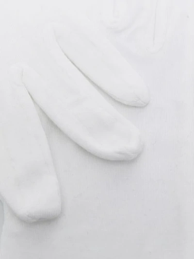 Shop Styland Mid-length Gloves In White