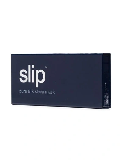 Shop Slip Silk Slip Pure Silk Sleep Mask In Blue