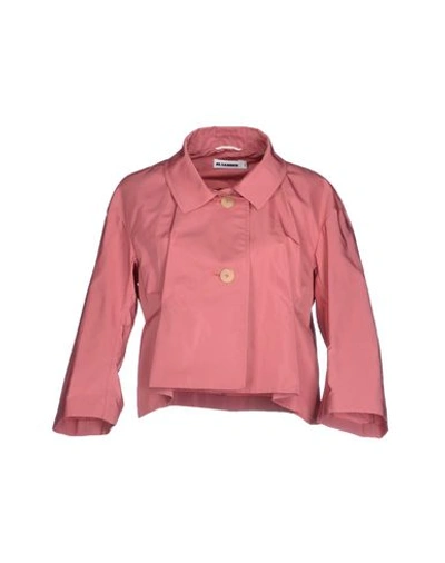 Jil Sander Blazer In Pastel Pink