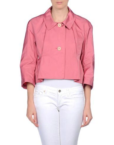 Shop Jil Sander Blazer In Pastel Pink