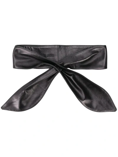 Shop Isabel Marant Kressy Waist Belt In Black