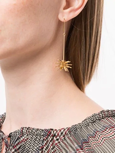 Shop Meadowlark Fleur Drop Earrings In Gold