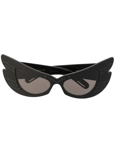 Shop Gucci Gg0710s Mask-frame Sunglasses In Black