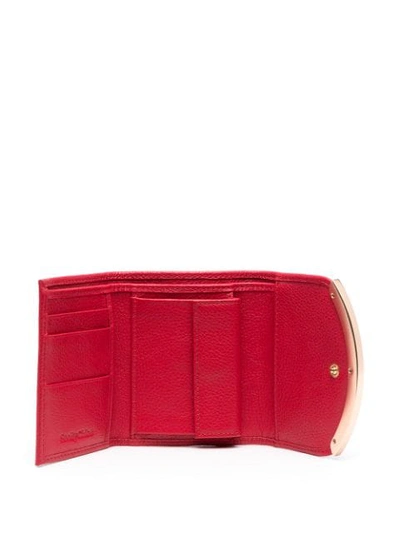 Shop See By Chloé Lizzie Wallet In Red