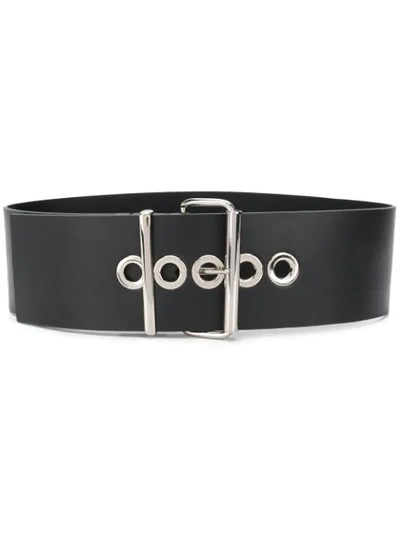 Shop Ermanno Scervino Wide Belt In Black