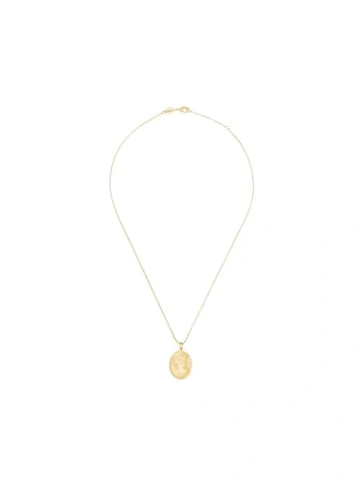 Shop Anni Lu 18k Gold-plated Carla Necklace