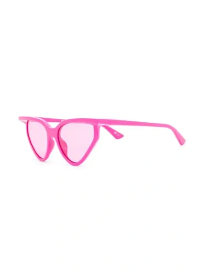 Shop Balenciaga Cat-eye Sunglasses In Pink