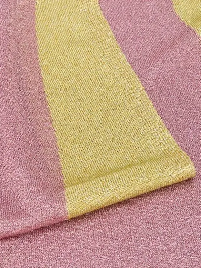 Shop Missoni Bold Stripe Scarf In Pink