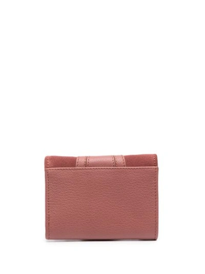 Shop See By Chloé Hana Leather Wallet In Brown