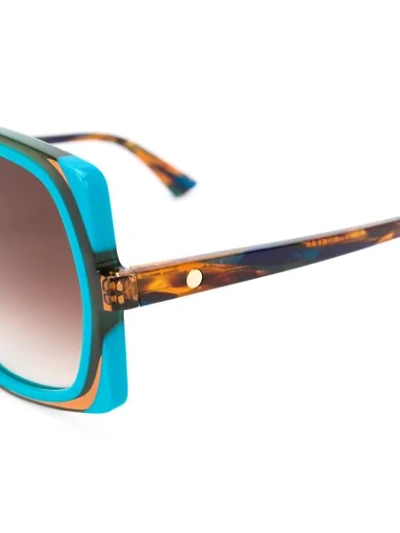 Shop Face À Face Wonder 2 Sunglasses In Blue