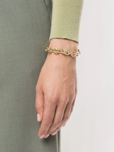 Shop Laura Lombardi Cable Link Bracelet In Gold
