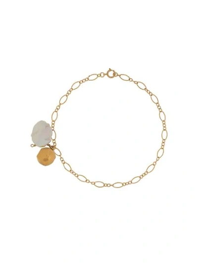 Shop Alighieri Moon Fever Charm Bracelet In Gold