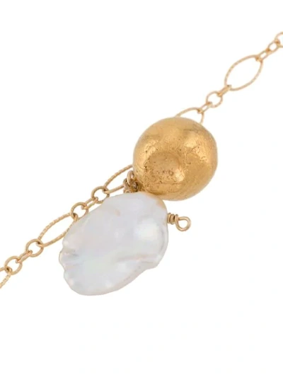 Shop Alighieri Moon Fever Charm Bracelet In Gold