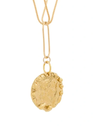 Shop Alighieri The Tale Of Virgil Necklace In Gold