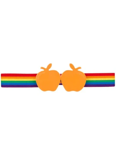 Shop Marc Jacobs The Apple Belt In Orange