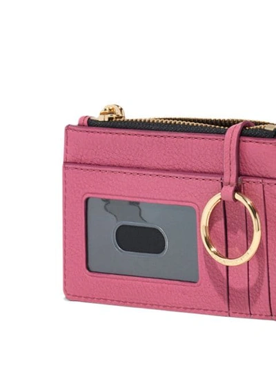 Shop Marc Jacobs The Softshot Zipped Wallet In Pink