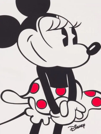 Shop Miu Miu X Disney Minnie Mouse Scarf In Red